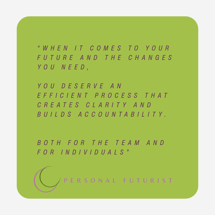 Futures Workflow: Personal Futures meet Group Vision