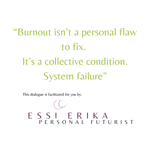 Futures Dialogue: From Burnout to Balance